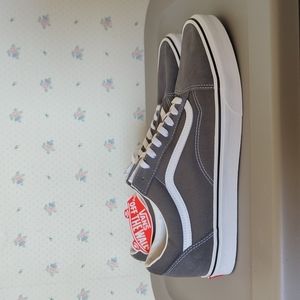 Vans 🛹 Old Skool 😎 Pewter and White Shoes